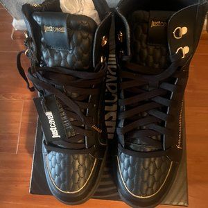 Men's Just Cavalli Black Shoes